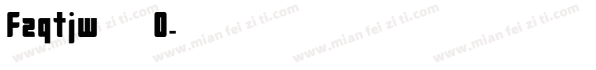 fzqtjw 角标 0字体转换